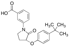 3-[3-[4-(1,1-Dimethylethyl)phenoxy]-2-oxo-1-pyrrolidinyl]-benzoic Acid