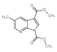 Dimethyl 5-methyl-1h-pyrrolo[2,3-b]pyridine-1,3-dicarboxylate