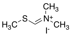 Dimethyl(methylsulfanylmethylidene)azanium Iodide