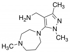 [1,3-Dimethyl-5-(4-methyl-1,4-diazepan-1-yl)-1H-pyrazol-4-yl]methanamine
