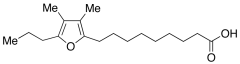 3,4-Dimethyl-5-propyl-2-furannonanoic Acid