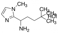 4,4-Dimethyl-1-(1-methyl-1H-imidazol-2-yl)pentan-1-amine Hydrochloride