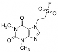 2-(1,3-Dimethyl-2,6-dioxo-2,3,6,7-tetrahydro-1H-purin-7-yl)ethane-1-sulfonyl fluoride