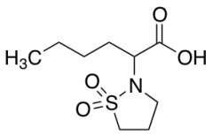 2-(1,1-Dioxo-1,2-thiazolidin-2-yl)hexanoic Acid