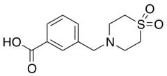 3-[(1,1-Dioxo-1lambda6-thiomorpholin-4-yl)methyl]benzoic Acid