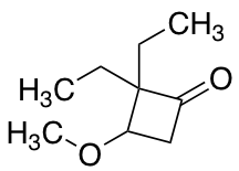 2,2-diethyl-3-methoxycyclobutan-1-one