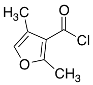 2,4-dimethyl-3-furoyl chloride