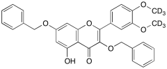 3&rsquo;,4&rsquo;-Di-O-Methoxy 3,7-Bis(benzyloxy) Quercetin-d6