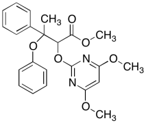 &alpha;-[(4,6-Dimethoxy-2-pyrimidinyl)oxy]-&beta;-methyl-&beta;-phenoxy-benzen