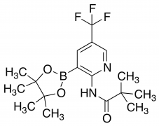 2,2-Dimethyl-n-[3-(4,4,5,5-tetramethyl-1,3,2-dioxaborolan-2-yl)-5-(trifluoromethyl)pyridin