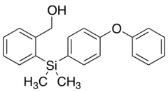 {2-[Dimethyl-(4-phenoxy-phenyl)-silanyl]-phenyl}-methanol