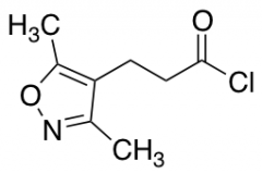 3-(3,5-dimethylisoxazol-4-yl)propanoyl chloride