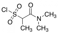 1-(dimethylcarbamoyl)ethane-1-sulfonyl chloride
