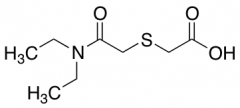 2-{[(diethylcarbamoyl)methyl]sulfanyl}acetic Acid