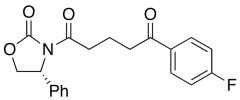 3-[5-(1,5-Dioxo-5-(p-fluophenylpentyl]-4R-phenyl-2-oxazolidinone