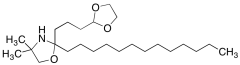 2-(3-(1,3-Dioxolan-2-yl)propyl)-4,4-dimethyl-2-tridecyloxazolidine