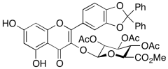 2-(2,2-Diphenyl-1,3-benzodioxol-5-yl)-3,5,7-trihydroxy-4H-1-benzopyran-4-one 2,3,4-Tri-O-a