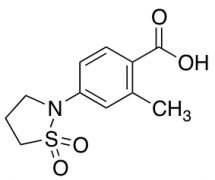 4-(1,1-dioxo-1,2-thiazolidin-2-yl)-2-methylbenzoic acid