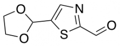 5-(1,3-dioxolan-2-yl)-1,3-thiazole-2-carbaldehyde