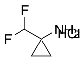 1-(difluoromethyl)cyclopropan-1-amine hydrochloride