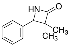 3,3-dimethyl-4-phenylazetidin-2-one