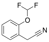 2-(difluoromethoxy)phenylacetonitrile