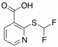 2-[(difluoromethyl)sulfanyl]pyridine-3-carboxylic Acid