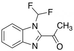 1-[1-(difluoromethyl)-1H-1,3-benzodiazol-2-yl]ethan-1-one