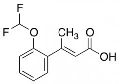 3-[2-(Difluoromethoxy)phenyl]but-2-enoic Acid
