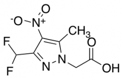 [3-(Difluoromethyl)-5-methyl-4-nitro-1H-pyrazol-1-yl]acetic Acid