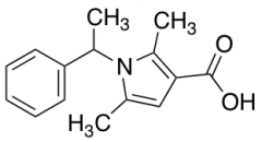 2,5-Dimethyl-1-(1-phenylethyl)-1H-pyrrole-3-carboxylic Acid