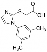 2-{[1-(3,5-Dimethylphenyl)-1H-imidazol-2-yl]sulfanyl}acetic Acid