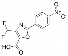 4-(Difluoromethyl)-2-(4-nitrophenyl)-1,3-oxazole-5-carboxylic Acid