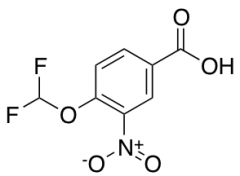 4-(Difluoromethoxy)-3-nitrobenzoic Acid