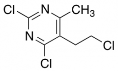 2,4-dichloro-5-(2-chloroethyl)-6-methylpyrimidine