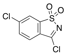 3,6-dichloro-1lambda6,2-benzothiazole-1,1-dione