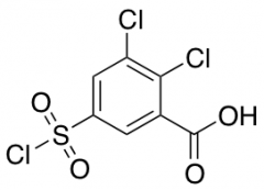 2,3-Dichloro-5-(chlorosulfonyl)benzoic Acid