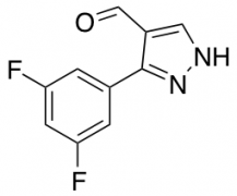 3-(3,5-Difluorophenyl)-1H-pyrazole-4-carboxaldehyde