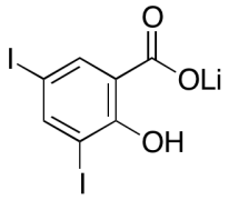 3,5-Diiodosalicylic Acid Lithium Salt