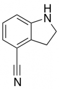 2,3-Dihydro-1H-indole-4-carbonitrile