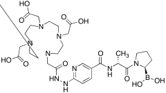 ((DOTA-HYNIC)-D-alanyl)-L-proline-boronic Acid