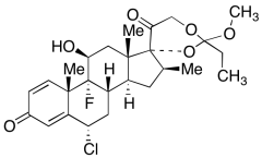 6&alpha;-Desfluoro-6&alpha;-chloro Halobetasol 17,21-Methyl Orthopropionate
