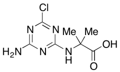 Deethylcyanazine acid