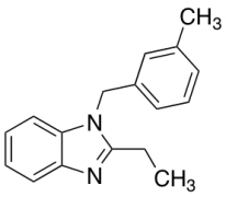 2-Ethyl-1-[(3-methylphenyl)methyl]-1H-1,3-benzodiazole