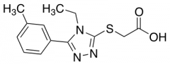 2-{[4-Ethyl-5-(3-methylphenyl)-4H-1,2,4-triazol-3-yl]sulfanyl}acetic Acid