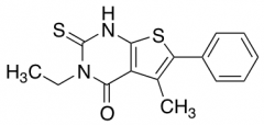 3-Ethyl-5-methyl-6-phenyl-2-sulfanyl-3H,4H-thieno[2,3-d]pyrimidin-4-one