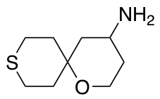 1-oxa-9-thiaspiro[5.5]undecan-4-amine