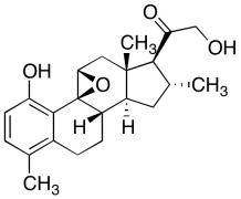 (9&beta;,11&beta;,16&alpha;)-9,11-Epoxy-1,21-dihydroxy-4,16-dimethyl-19-norpre