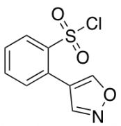 2-(1,2-Oxazol-4-yl)benzene-1-sulfonyl Chloride