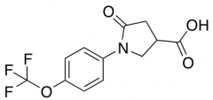 5-Oxo-1-[4-(trifluoromethoxy)phenyl]pyrrolidine-3-carboxylic Acid